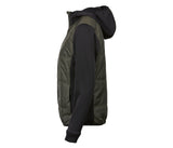 TEE JAYS WOMENS HYBRID-STRETCH HOODED JACKET