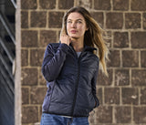 TEE JAYS WOMENS HYBRID-STRETCH HOODED JACKET