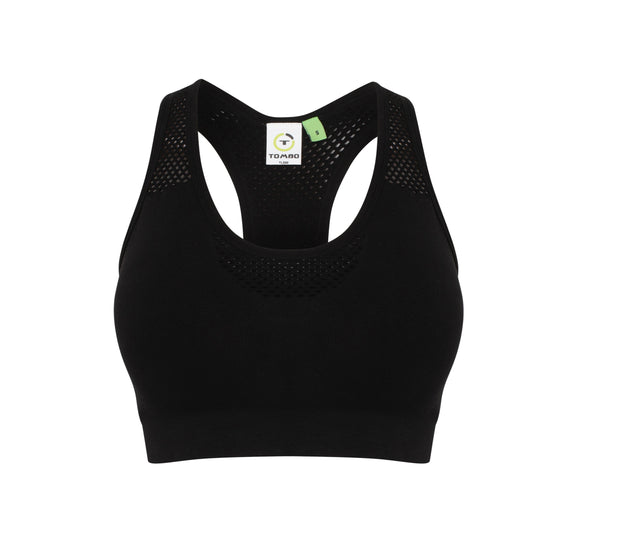 LADIES' SEAMLESS CROP TOP