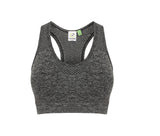 TOMBO LADIES' SEAMLESS CROP TOP