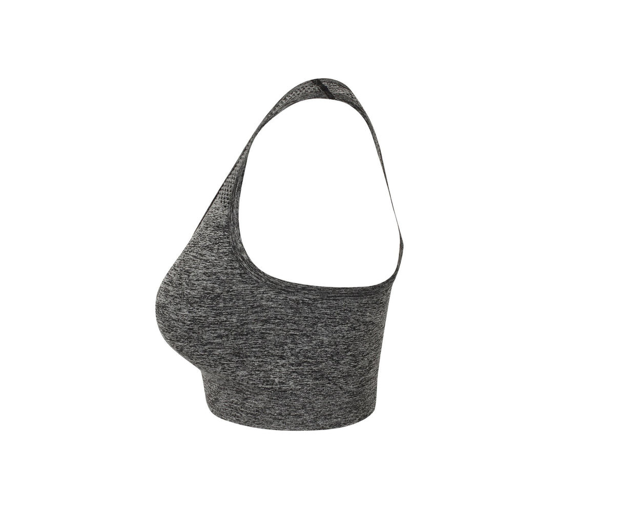 TOMBO LADIES' SEAMLESS CROP TOP