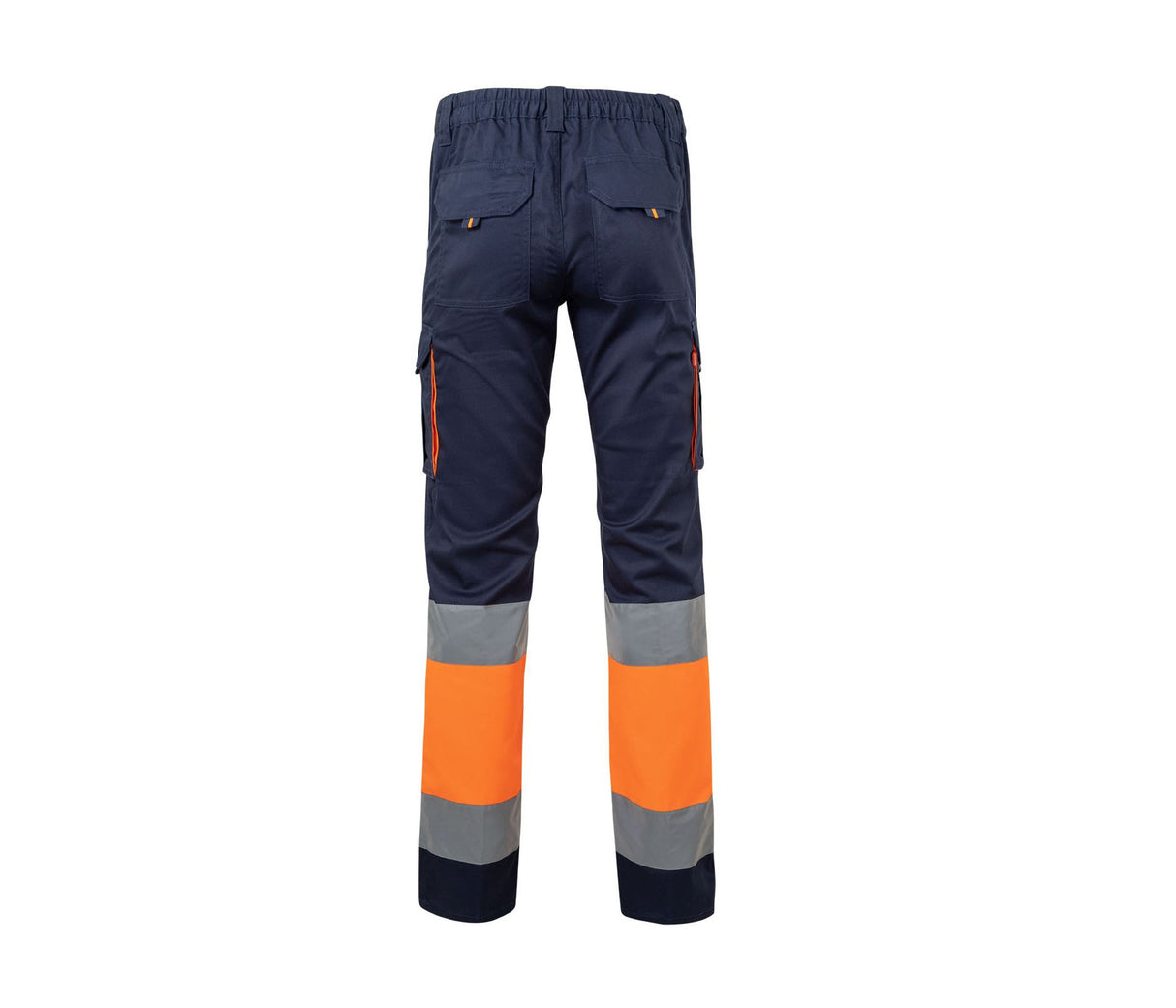 VELILLA TWO-TONE HIGH VISIBILITY MULTI-POCKET STRETCH TROUSERS