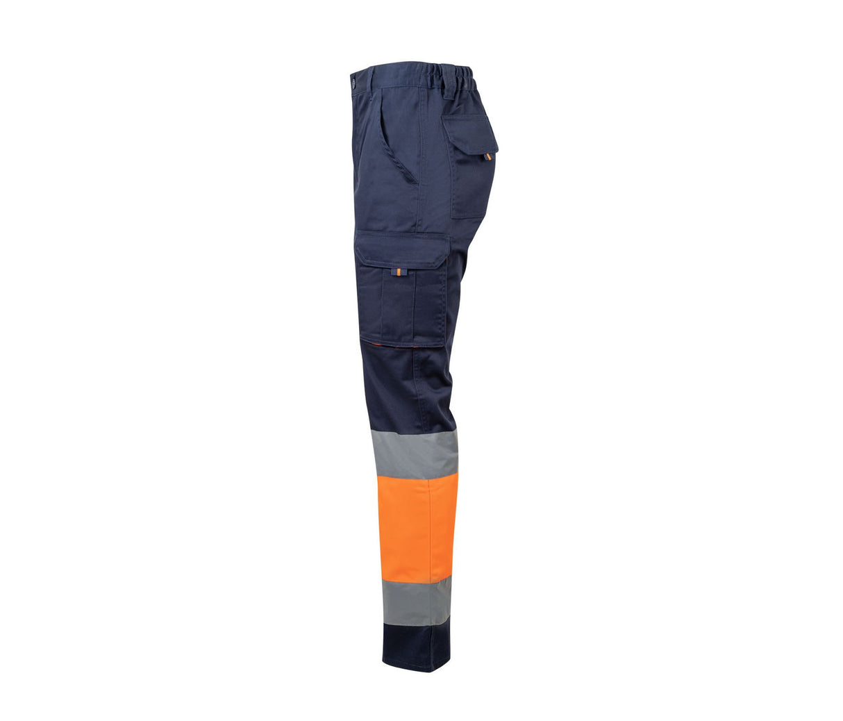 VELILLA TWO-TONE HIGH VISIBILITY MULTI-POCKET STRETCH TROUSERS