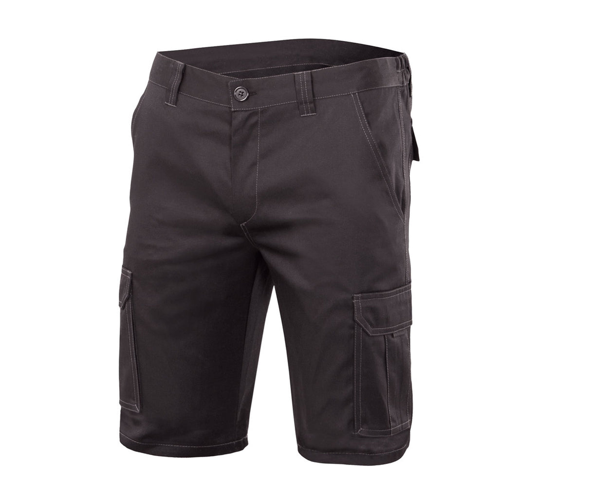 MULTI-POCKET STRETCH BERMUDA SHORTS