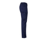 VELILLA MULTI-POCKET STRETCH COTTON TROUSERS