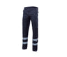 VELILLA MULTI-POCKET STRETCH TROUSERS WITH REFLECTIVE TAPE