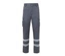 VELILLA MULTI-POCKET STRETCH TROUSERS WITH REFLECTIVE TAPE