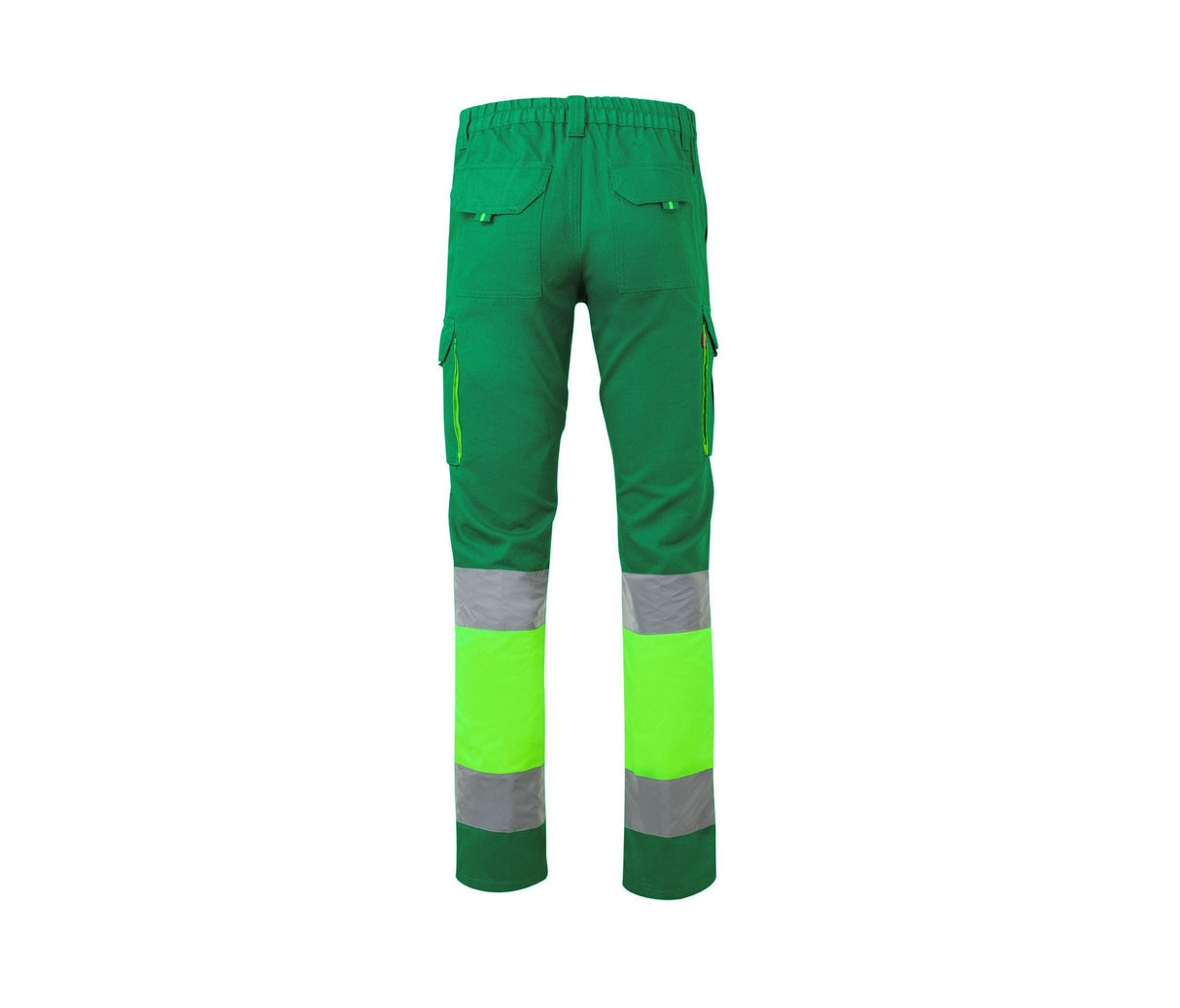 VELILLA TWO-TONE HIGH VISIBILITY MULTI-POCKET TROUSERS