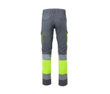 VELILLA TWO-TONE HIGH VISIBILITY MULTI-POCKET TROUSERS
