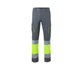 VELILLA TWO-TONE HIGH VISIBILITY MULTI-POCKET TROUSERS