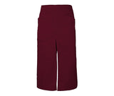 VELILLA Lange Schürze mit Schlitz und Taschen