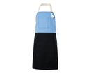 VELILLA TWO-TONED BIB APRON