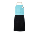 VELILLA TWO-TONED BIB APRON