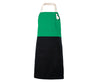 VELILLA TWO-TONED BIB APRON