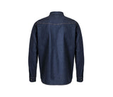 VELILLA MEN'S LONG-SLEEVE STRETCH DENIM SHIRT
