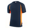 VELILLA TWO-TONE TECHNICAL T-SHIRT