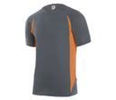 VELILLA TWO-TONE TECHNICAL T-SHIRT