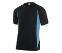 VELILLA TWO-TONE TECHNICAL T-SHIRT
