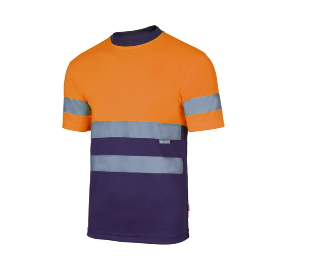 TWO-TONE HIGH VISIBILITY TECHNICAL T-SHIRT