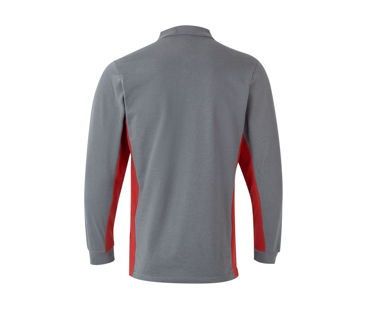 VELILLA TWO-TONE LONG-SLEEVE POLO SHIRT