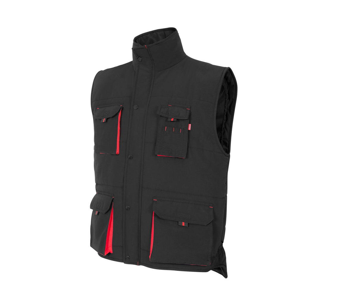 VELILLA TWO-TONE MULTI-POCKET PADDED VEST