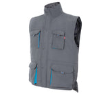 VELILLA TWO-TONE MULTI-POCKET PADDED VEST