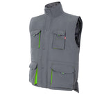 VELILLA TWO-TONE MULTI-POCKET PADDED VEST