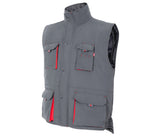 VELILLA TWO-TONE MULTI-POCKET PADDED VEST