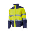 VELILLA TWO-TONE HIGH-VISIBILITY PADDED JACKET
