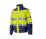 VELILLA TWO-TONE HIGH VISIBILITY PADDED JACKET