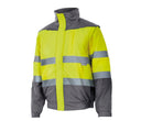 VELILLA TWO-TONE HIGH-VISIBILITY PADDED JACKET