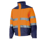 VELILLA TWO-TONE HIGH VISIBILITY PADDED JACKET