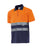 TWO-TONE HIGH VISIBILITY SHORT SLEEVE POLO SHIRT