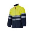 VELILLA TWO-TONE HIGH-VISIBILITY FLEECE JACKET