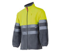 VELILLA TWO-TONE HIGH-VISIBILITY FLEECE JACKET