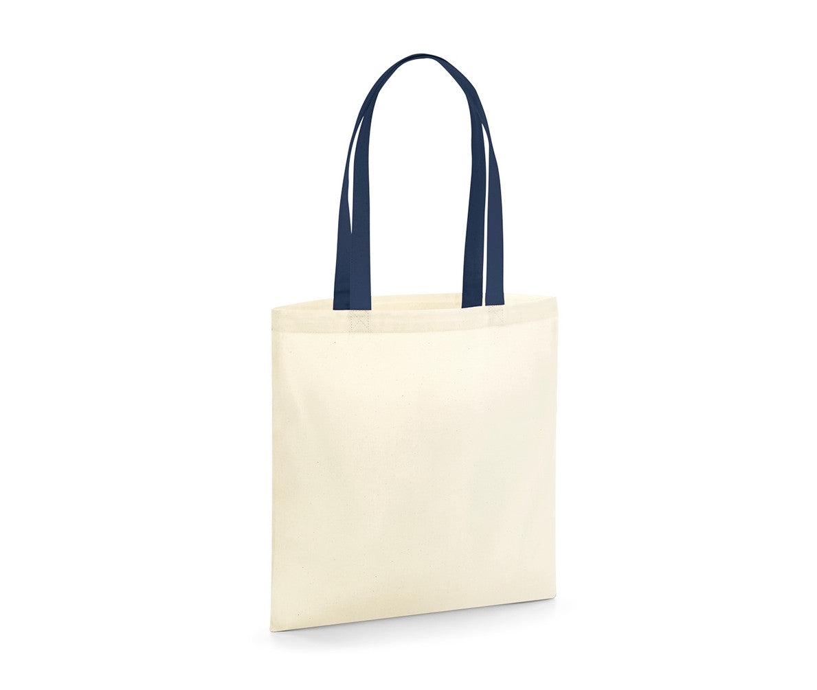 WESTFORD MILL EARTHAWARE® ORGANIC BAG FOR LIFE - CONTRAST HANDLES