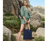 WESTFORD MILL EARTHAWARE® ORGANIC BAG FOR LIFE - CONTRAST HANDLES