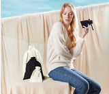 WESTFORD MILL ORGANIC COTTON DRAW CORD BAG