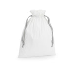 WESTFORD MILL COTTON GIFT BAG WITH RIBBON DRAWSTRING