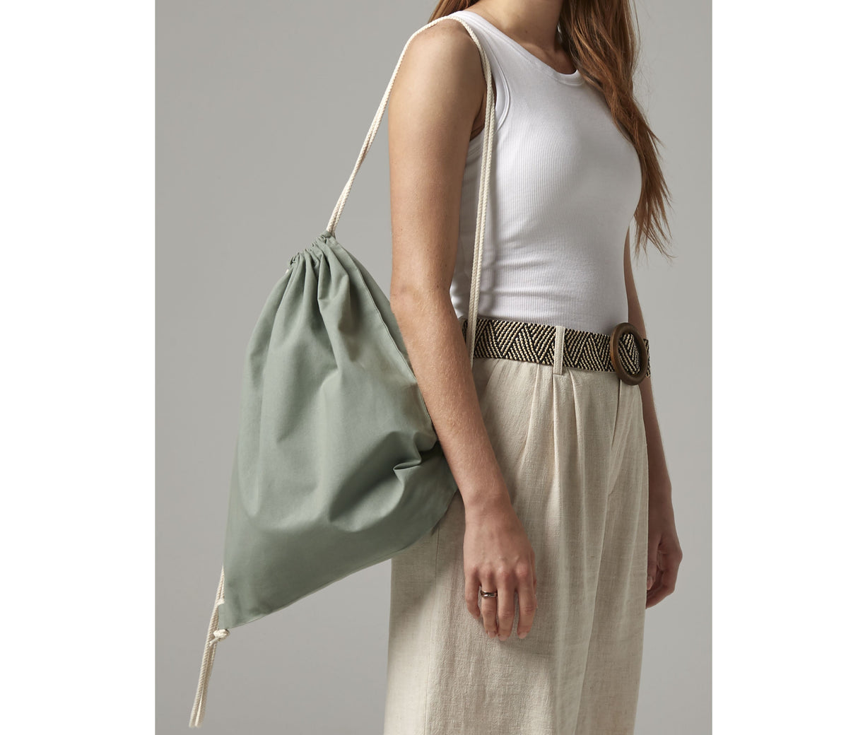 WESTFORD MILL ORGANIC COTTON INCO. GYMSAC