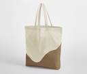 WESTFORD MILL ORGANIC COTTON WAVE PRINT MAXI TOTE