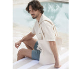 WESTFORD MILL STRIPED ORGANIC COTTON TOTE