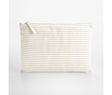 STRIPED ORGANIC COTTON ACCESSORY POUCH