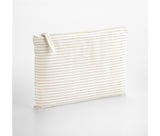 WESTFORD MILL STRIPED ORGANIC COTTON ACCESSORY POUCH