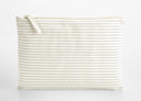 WESTFORD MILL STRIPED ORGANIC COTTON ACCESSORY POUCH
