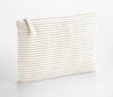 WESTFORD MILL STRIPED ORGANIC COTTON ACCESSORY POUCH