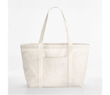 STRIPED ORGANIC COTTON SHOPPER