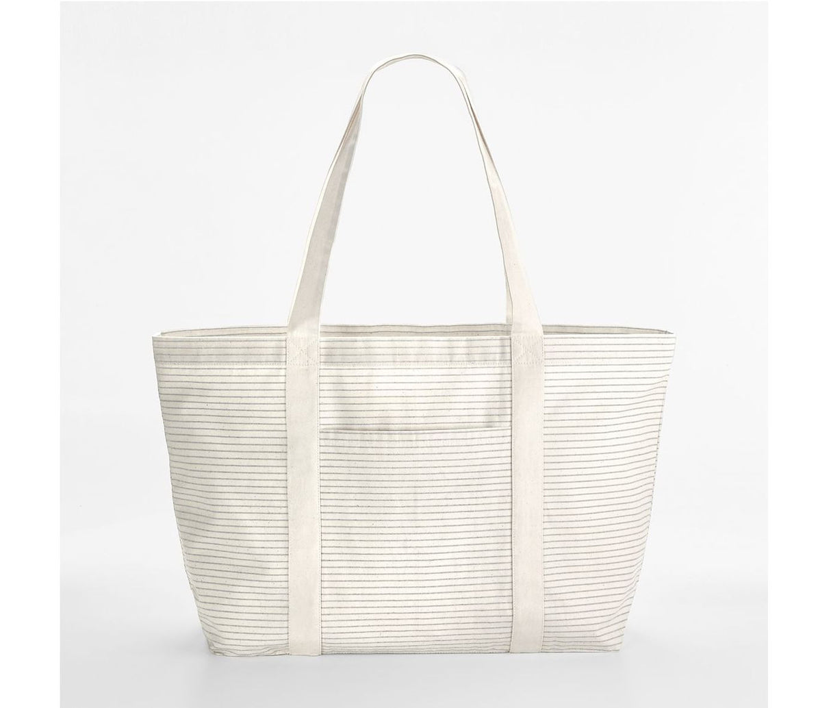 WESTFORD MILL STRIPED ORGANIC COTTON SHOPPER