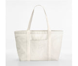 WESTFORD MILL STRIPED ORGANIC COTTON SHOPPER