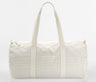 WESTFORD MILL STRIPED ORGANIC COTTON BARREL BAG